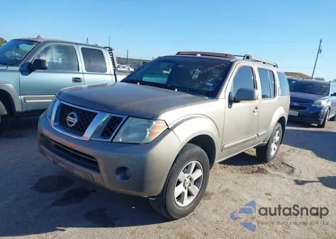 2008 Nissan Pathfinder Se from USA, damaged, VIN 5N1AR18UX8C607326